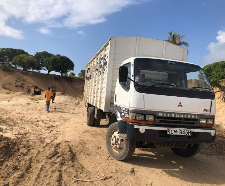 A lorry 