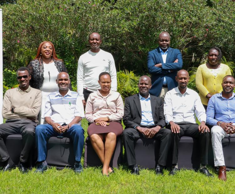 Members of the Independent Verification Team that took part in the assessment to determine counties' eligibility for Level 2 grants under the KDSP II program